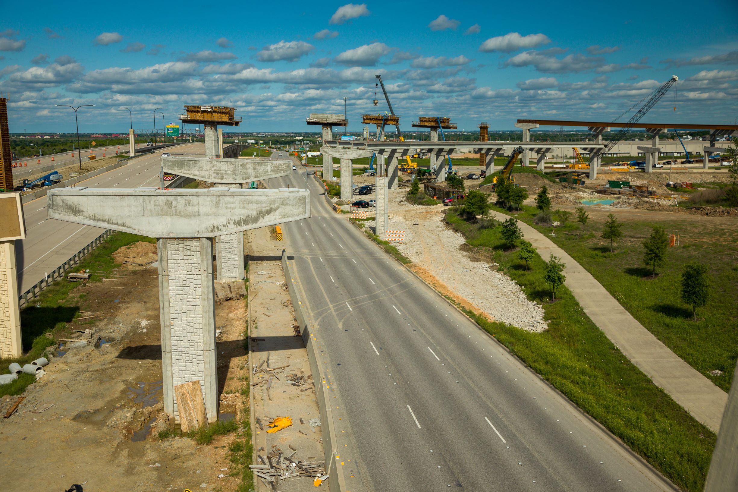 290/130 Flyovers Construction